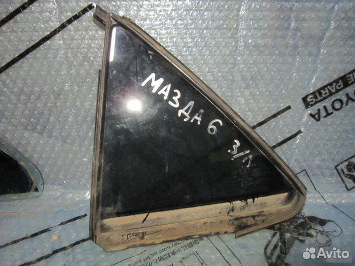 Форточка двери задней левой Mazda 6
