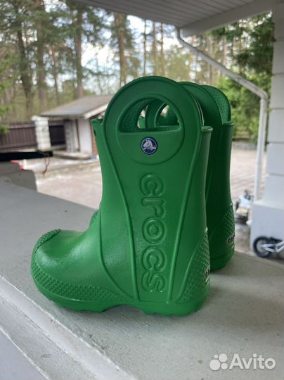 Детские сапоги crocs c8