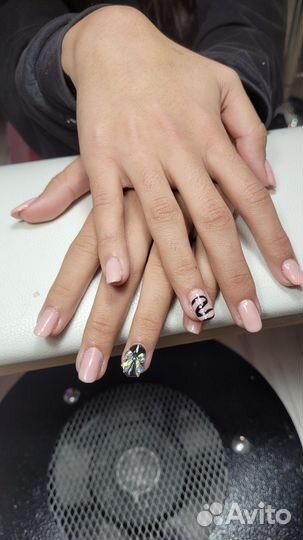 Наращивание ногтей с выездом на дом