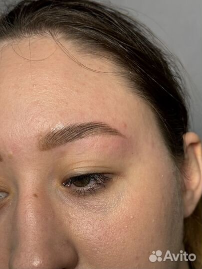 Оформление бровей