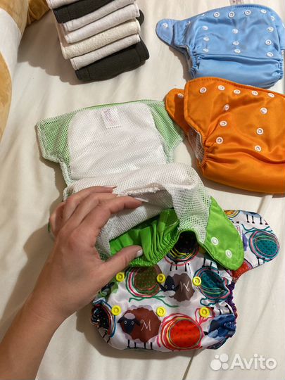Трусики для плавания, многоразовые подгузники