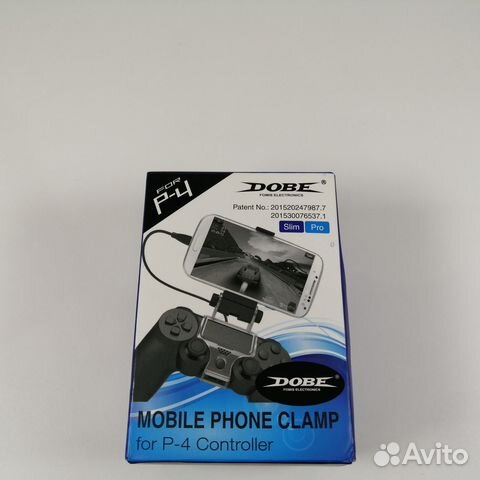 Крепление к геймпаду PS4 для игры на телефоне