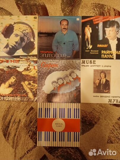 Виниловые пластинки в хорошем состоянии