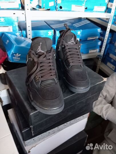 Nike Air Jordan 4 retro black cat оригинал