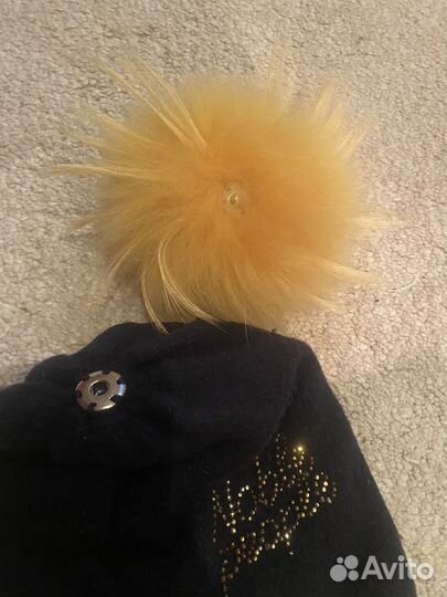 Шапка Noble people50-52 с натуральным мехом