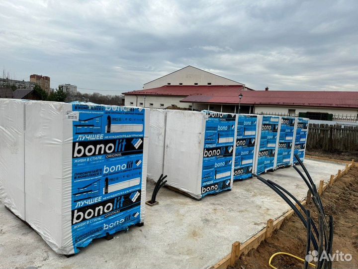 Пеноблоки газоблоки газобетонные бонолит bonolit