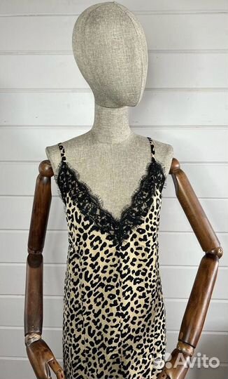 Стильное платье- комбинация 42-44