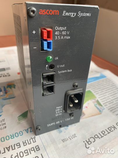 Новый Блок питания ascom smps 48V - 150W