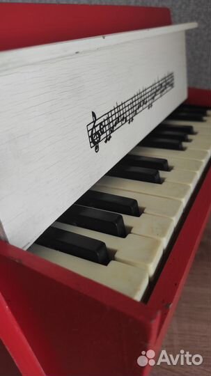 Игрушка СССР. Пианино 