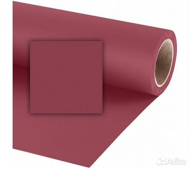 Фон бумажный Raylab 013 Flame Red Темно-красный 2
