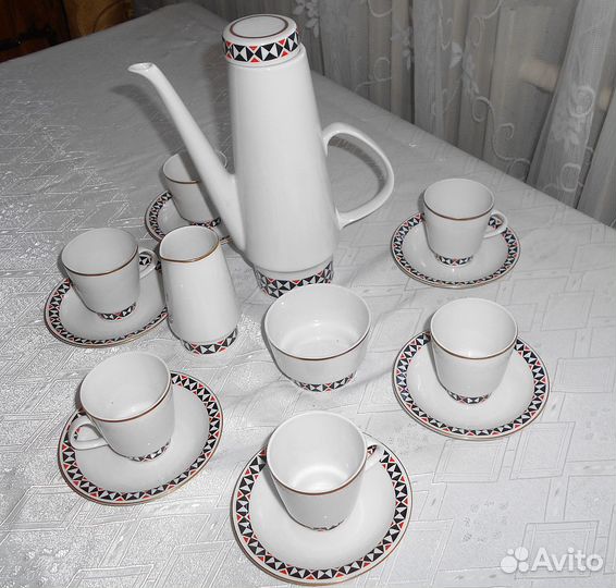 Кофейный сервиз из ГДР