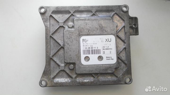 Блок управленя двигателем Opel Astra H Z18XER МКПП