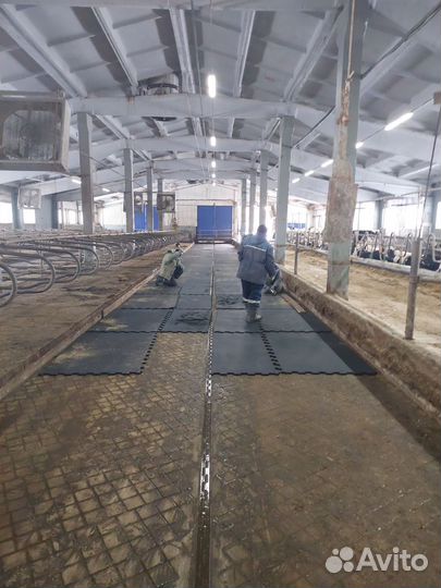 Резиновые маты для крс Interlock