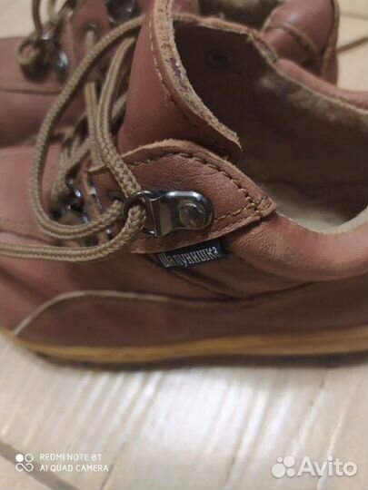 Ботинки детские нат.кожа 20 размер новые
