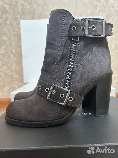 Ботильоны allsaints замшевые