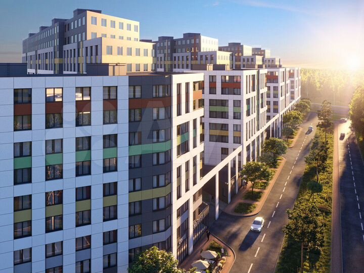 1-к. квартира, 39,2 м², 7/13 эт.