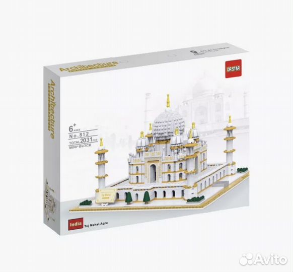 Lego собор святого павла и таджмахал