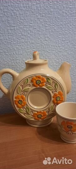 Кувшин для воды винтаж, керамика СССР