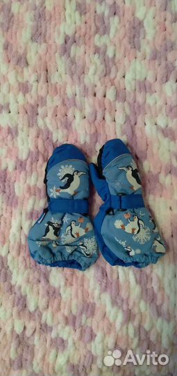 Варежки зимние