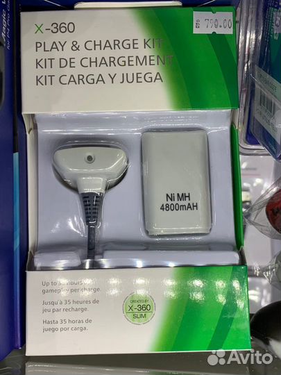 5в1 и 2в1 аккумуляторов для Xbox 360