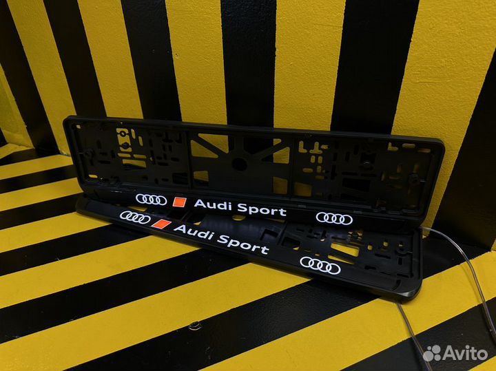 Номерная рамка с вашим логотипом