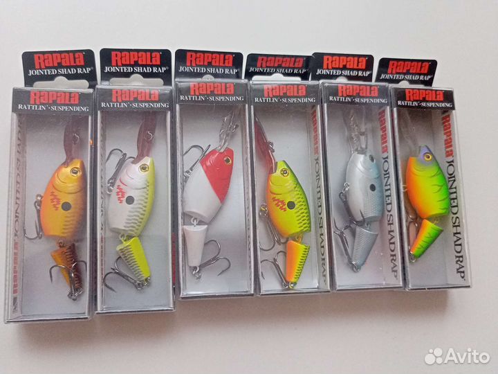 Воблер rapala jointed shap rap