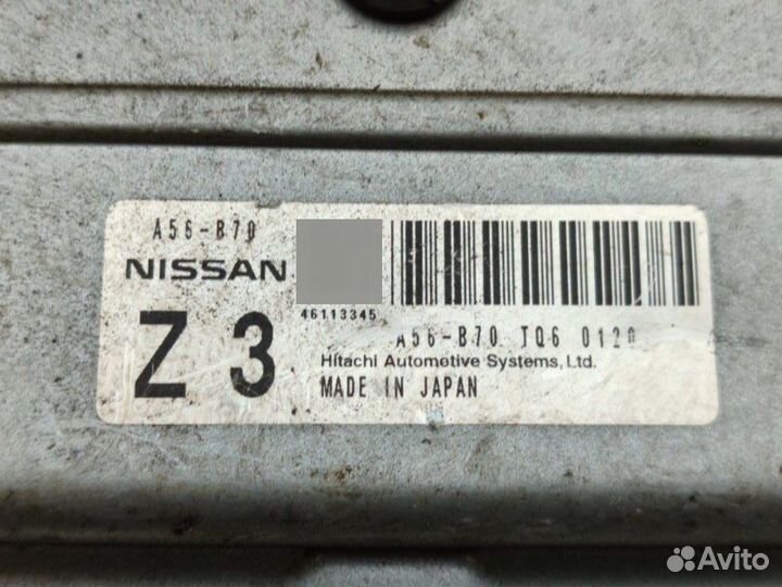 Блок управления EFI Nissan March AK12 CR12DE