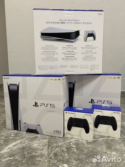 Sony PlayStation 5 с дисководом CFI-1218A Корея