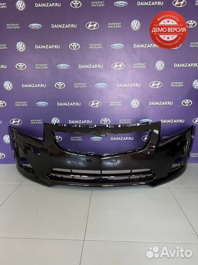 Бампер передний Chevrolet Cruze (2013) коричневый