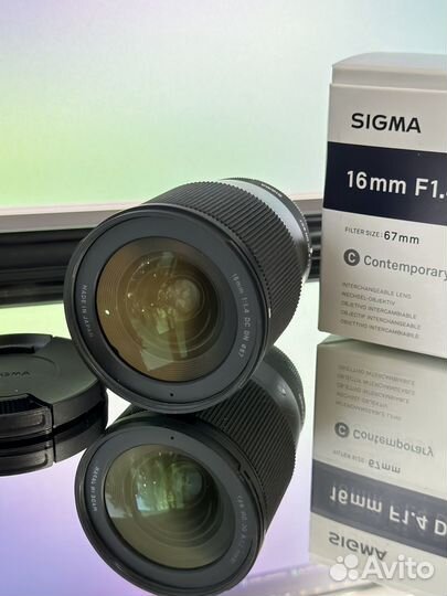 Объектив Sigma AF 16mm f/1.4 DC DN Fujifilm X