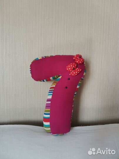 Реквизит для фото цифры текстильные