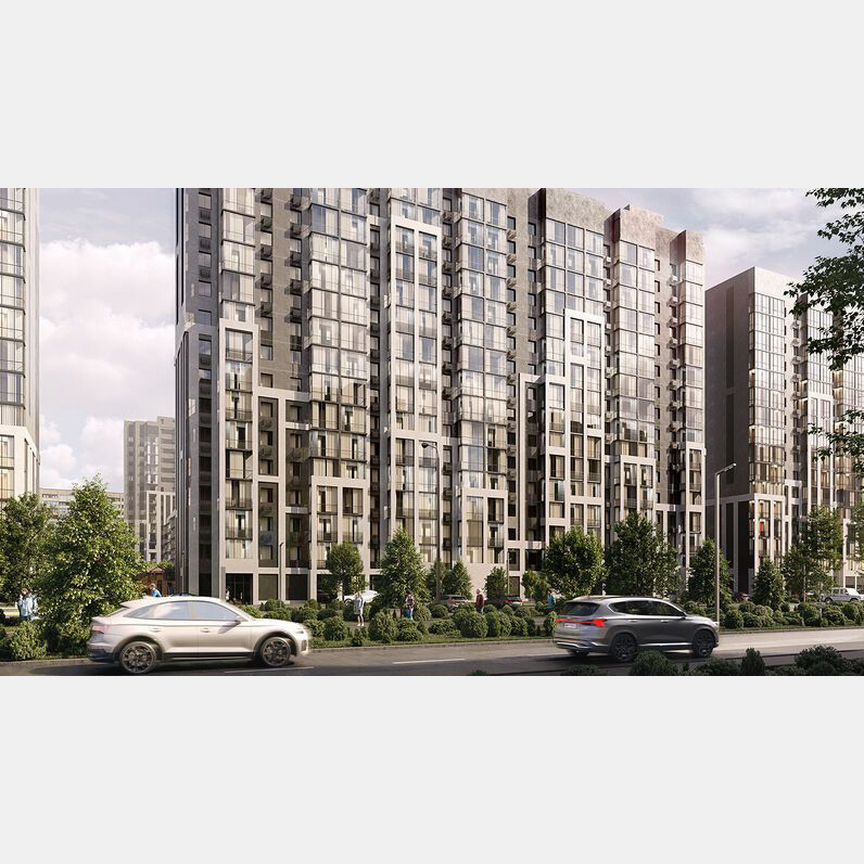2-к. квартира, 59,6 м², 3/15 эт.