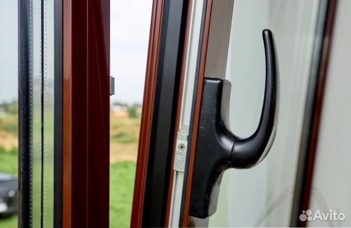 Окна алюминиевые Алютех