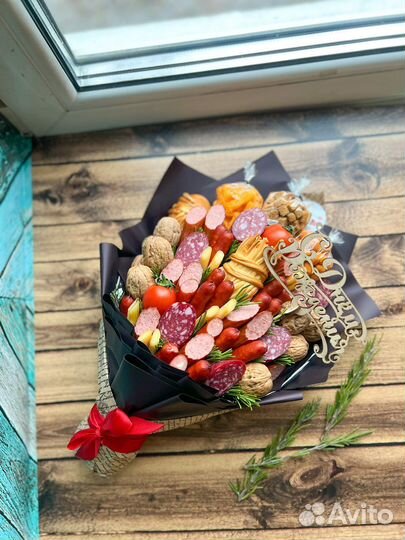 Съедобные букеты для мужчин