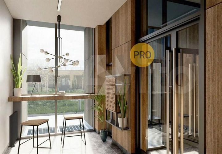 2-к. квартира, 53,9 м², 3/18 эт.