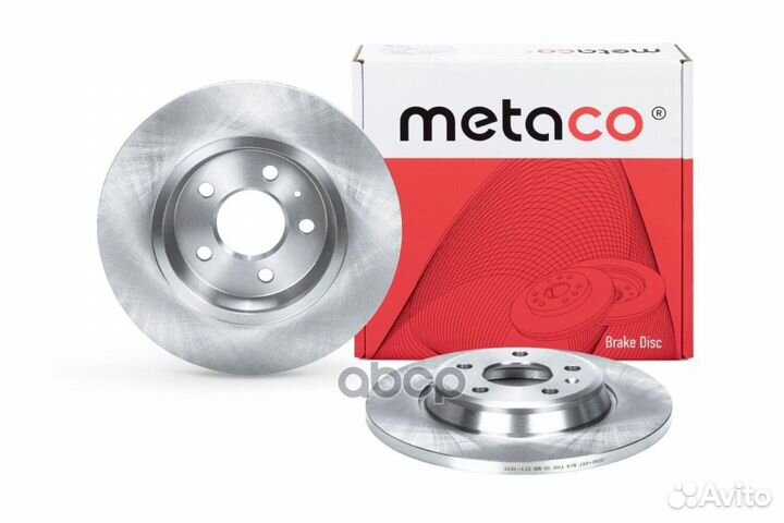 Диск тормозной audi A6/A4 07- задн. 3060087 metaco
