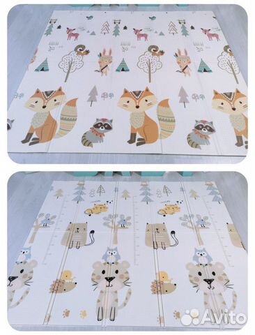 Детский коврик новый