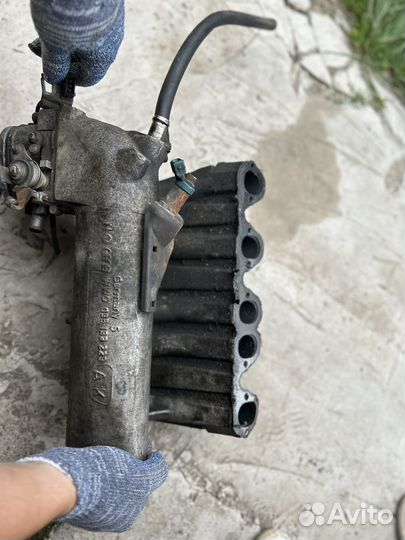 Коллектор на Ауди 100