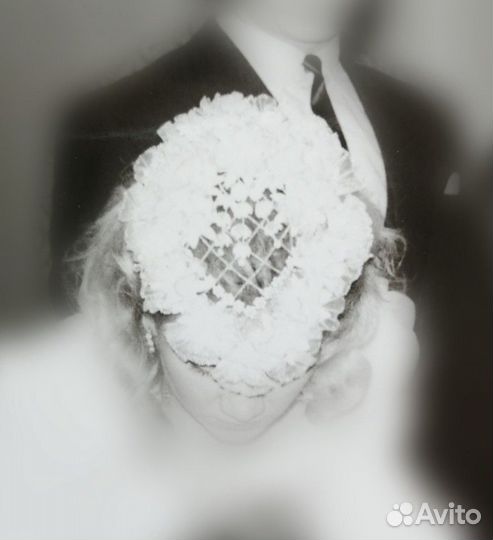 Винтажное свадебное украшение