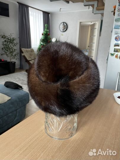 Шапка норковая женская