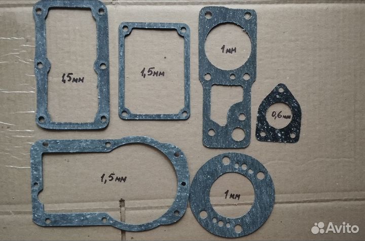 Ремкомплект тнвд мтз(Паронит+Рти+пластик)