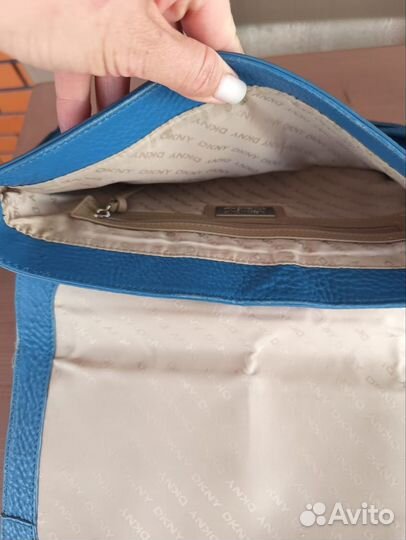 Сумка dkny натуральная кожа