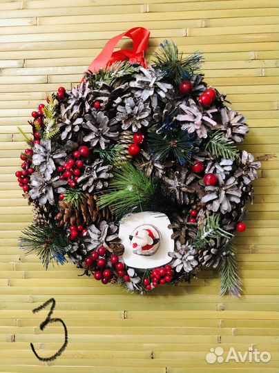 Новогодний рождественский венок