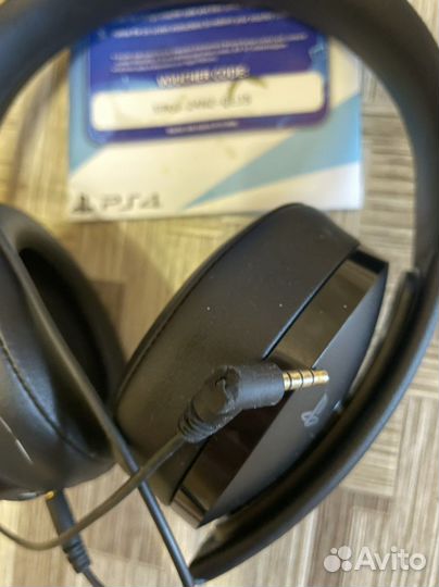 Наушники PS4 gold
