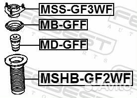 Опора переднего амортизатора mitsubishi outlander (GF) (2012)