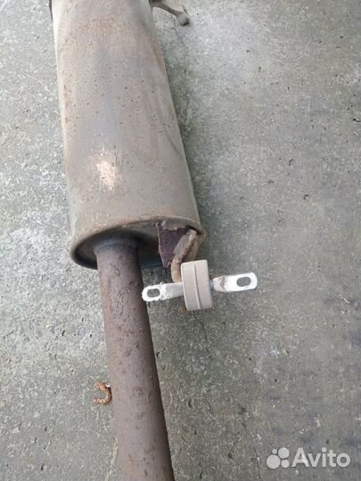 Задняя часть глушителя Volkswagen Passat B5 седан