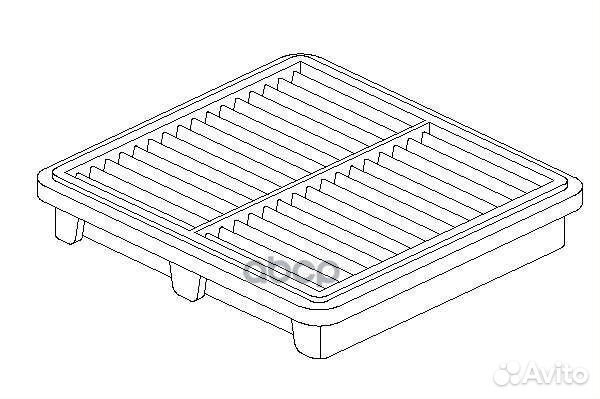Фильтр воздушный daewoo matiz 98- 0.8-1.0 AP082