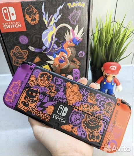 Nintendo switch oled pokemon чипованная