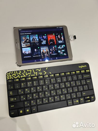 Клавиатура logitech MK240 Nano Black