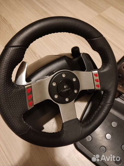 Руль Logitech G27 хорошее состояние